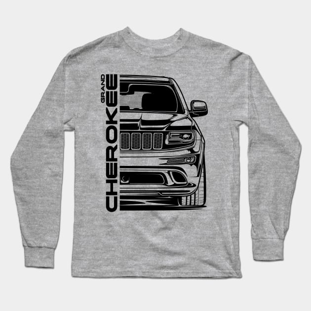 Grand Cherokee SRT8 Long Sleeve T-Shirt by idrdesign